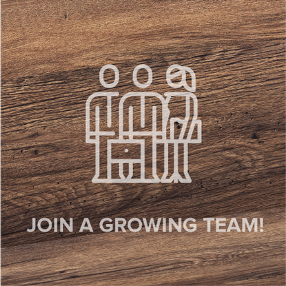 Join a growing team!